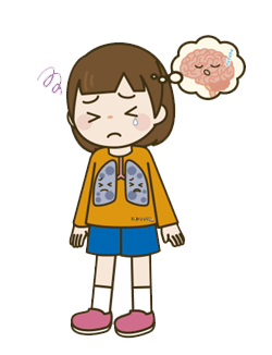 低換気（呼吸異常）