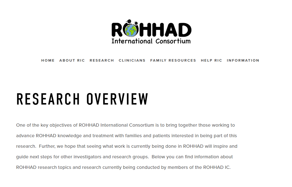 ROHHAD IC